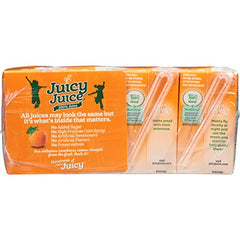 Children enjoying Juicy Juice Orange Tangerine as a snack after school.