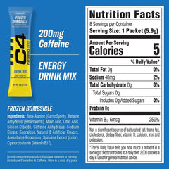 Box back showing zero sugar and NSF certification.