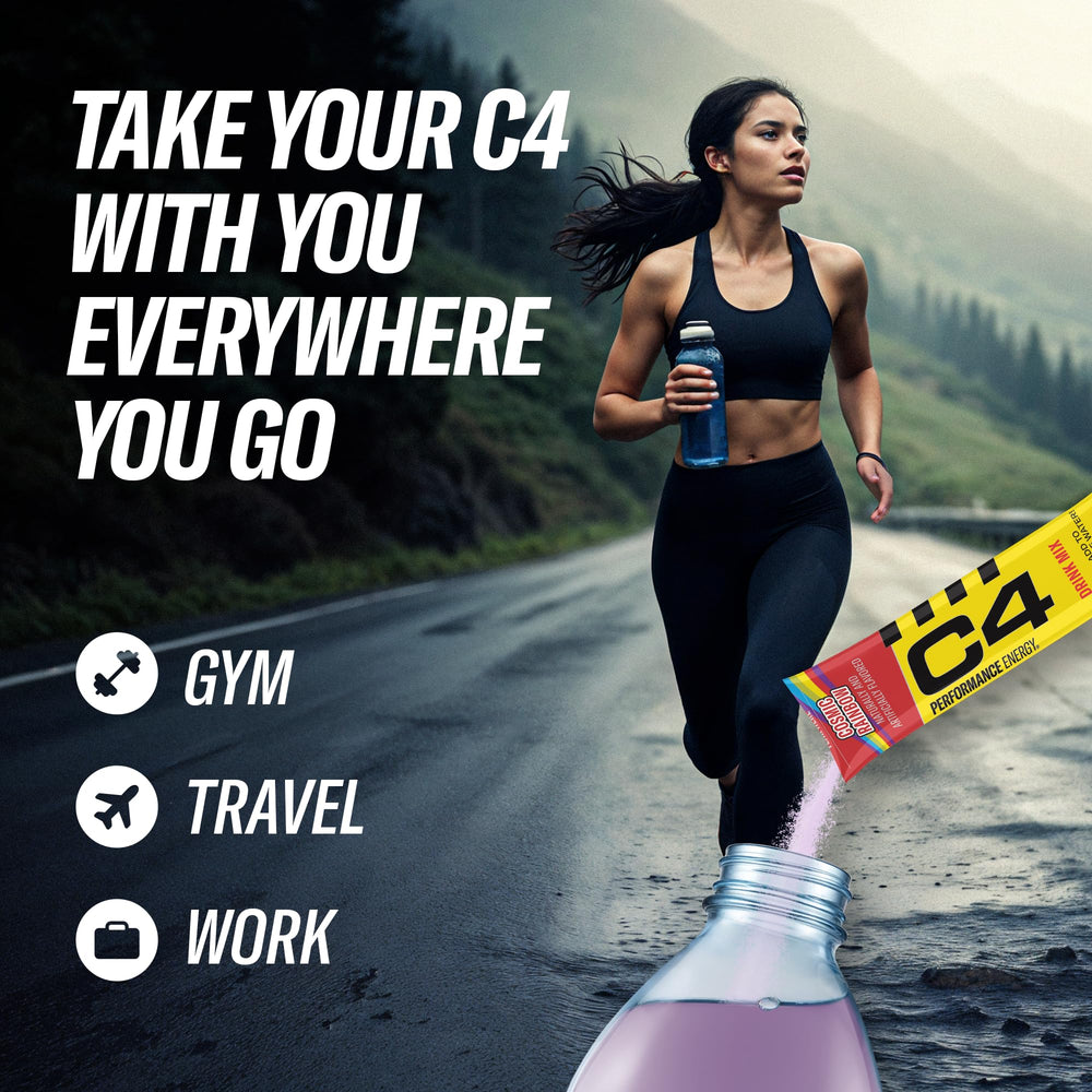 Juicy Mixes C4 Performance Energy Zero Sugar bottle for clean, sugar-free energy.