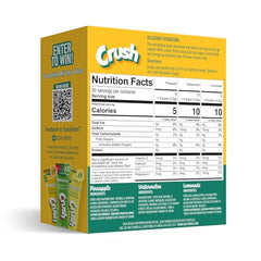 Juicy Mixes Crush pineapple flavor pack ready for quick, flavorful mixes.