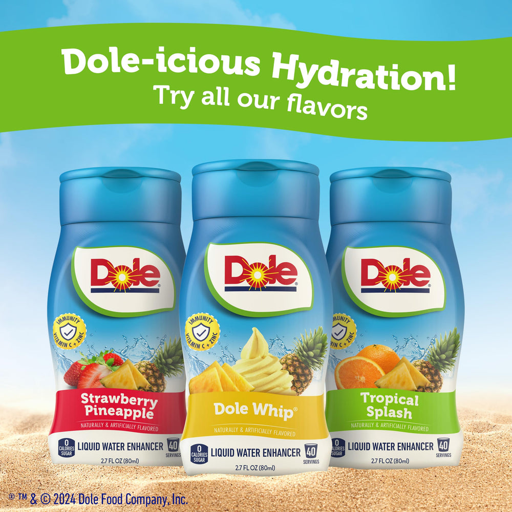 Juicy Mixes Dole Pineapple Whip ideal for picnics and workouts.