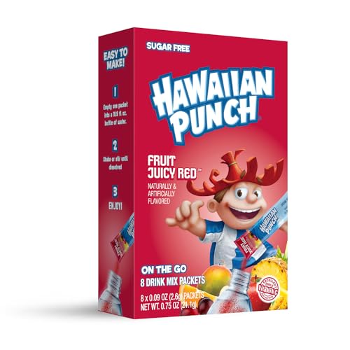 Juicy Mixes Hawaiian Punch 96 sticks ready to mix your drink