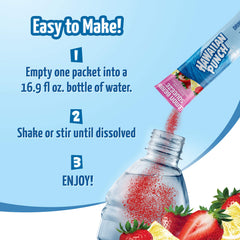 Juicy Mixes Hawaiian Punch glass serving presents a vibrant, sugar-free beverage option.
