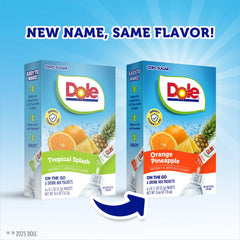 Juicy Mixes Tropical Splash Dole measuring spoon for easy serving
