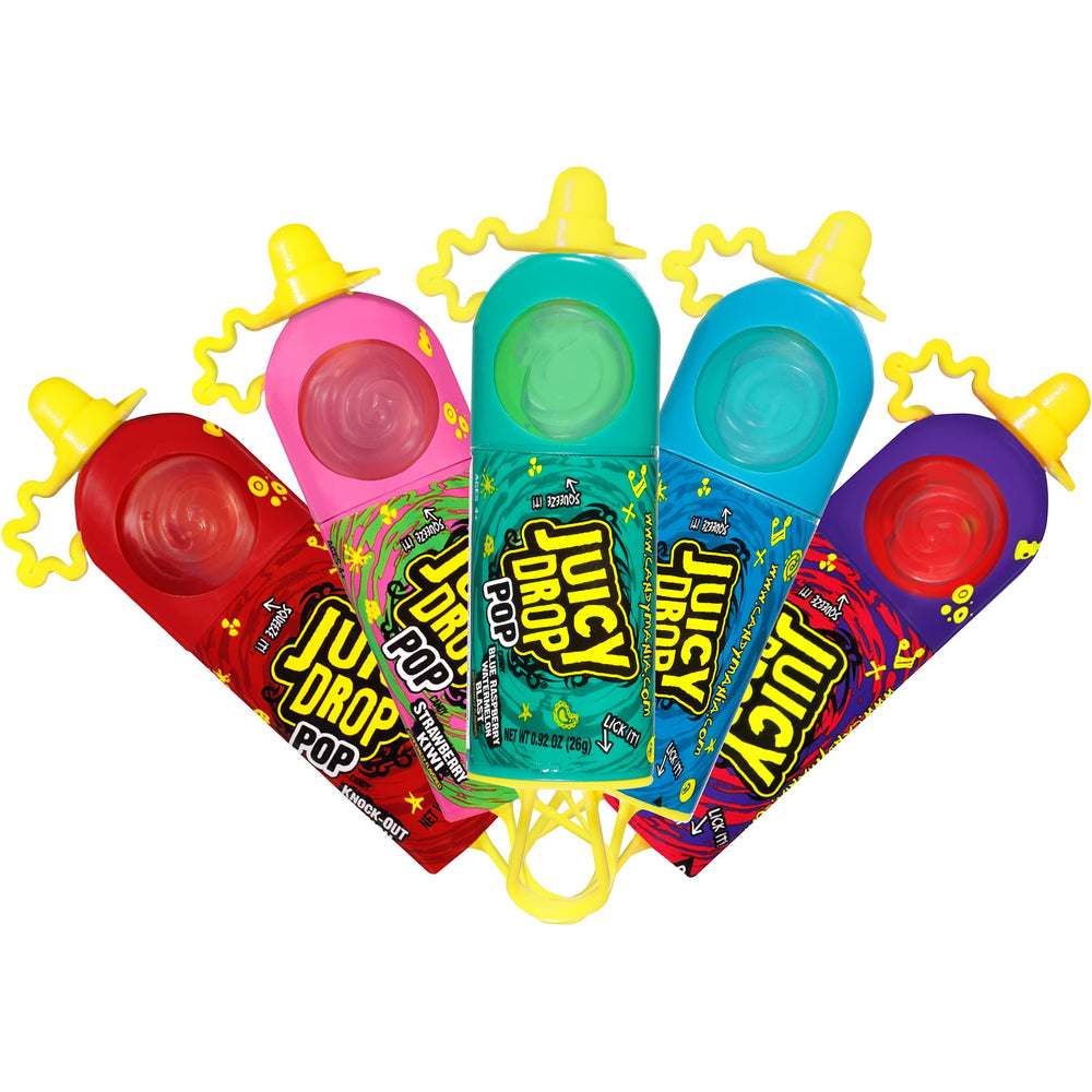 Juicy Drop Easter candy in festive packaging for baskets.