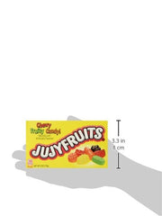 JujyFruits 3-pack on shelf ready for sharing at parties or gatherings.