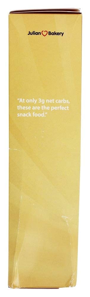 Julian Bakery Primal Thin Crackers Parmesan – ingredients view, organic and non-GMO promise.