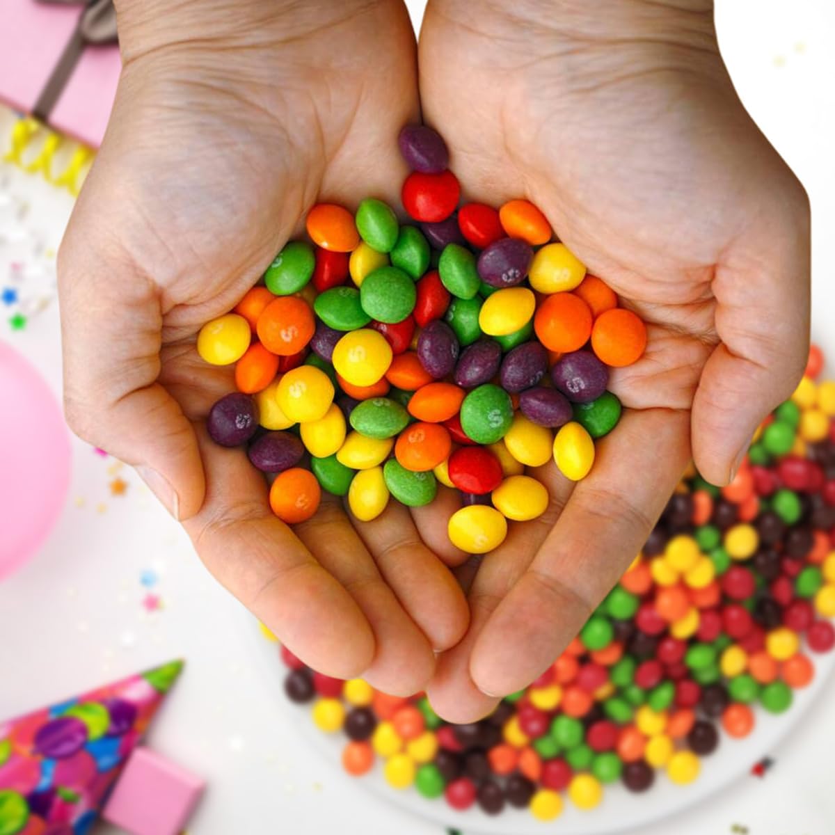 Jumblet candy favors for parties highlighting a bright, shareable treat.