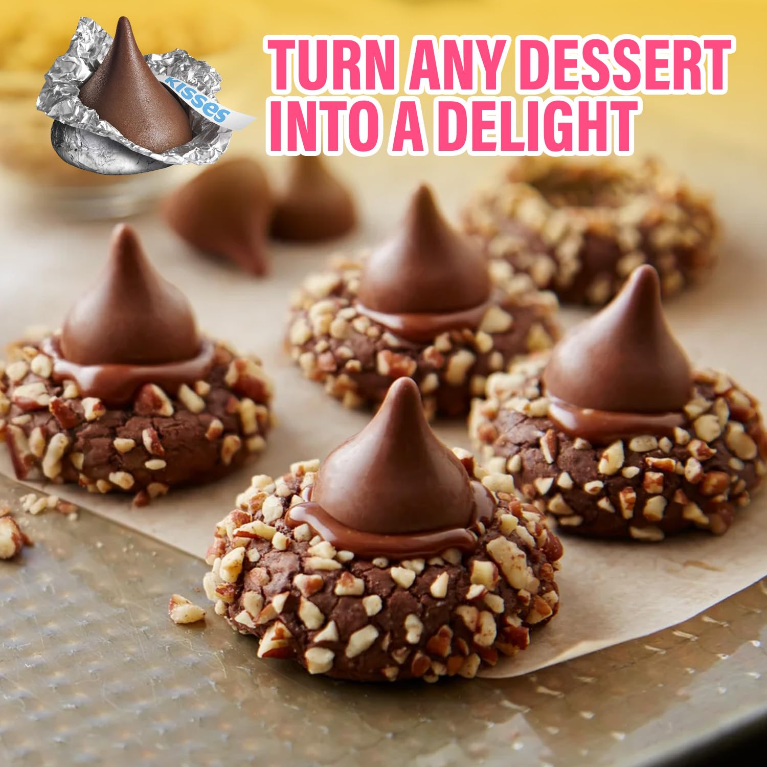 Jumblet Milk Chocolate Kisses family snack by the jar, convenient snacking.