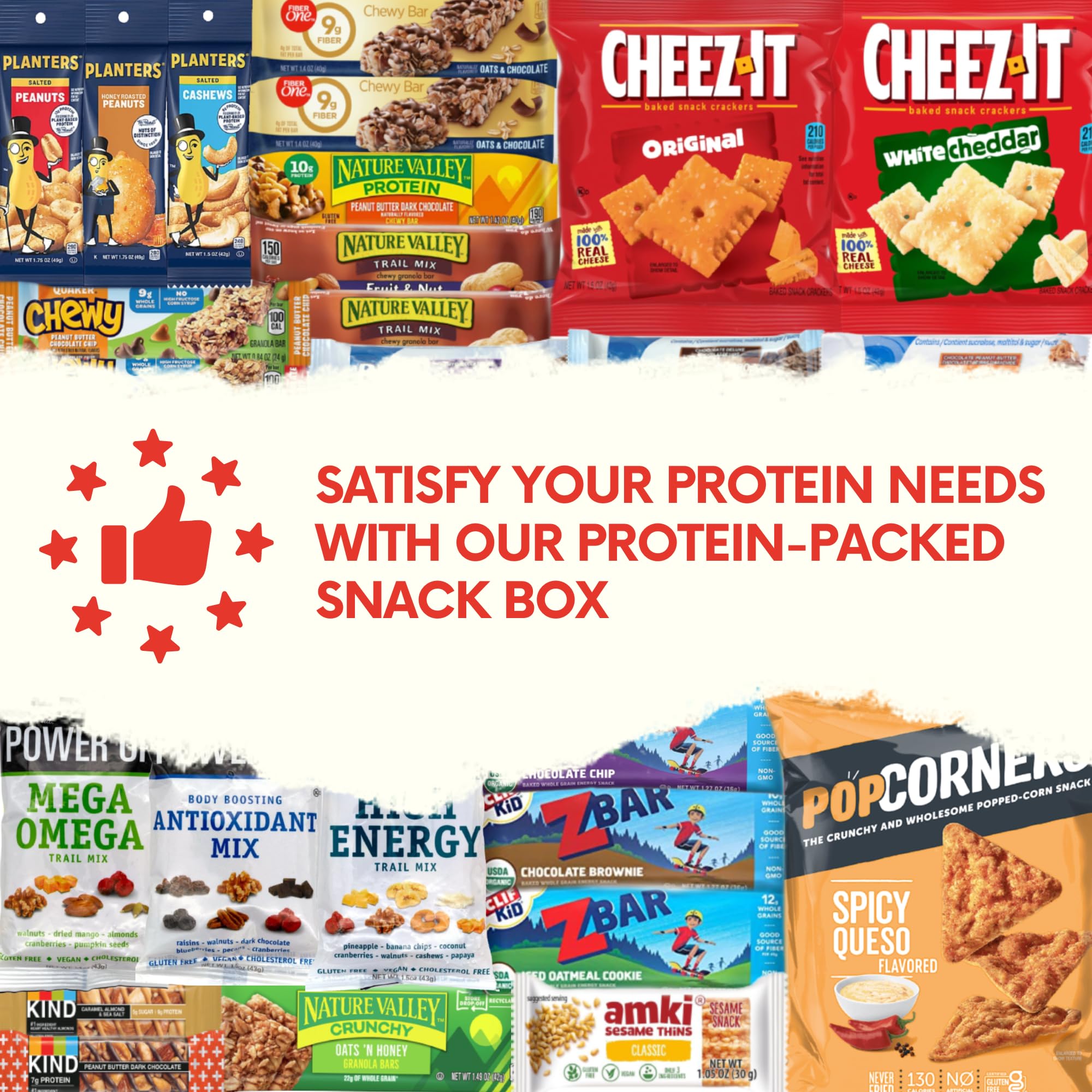 Jumbo Jumble protein bars assortment for quick, satisfying campus or office breaks
