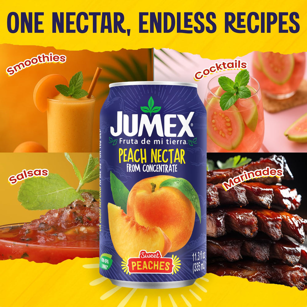 Jumex Dessert popsicle peach, easy homemade frozen treats