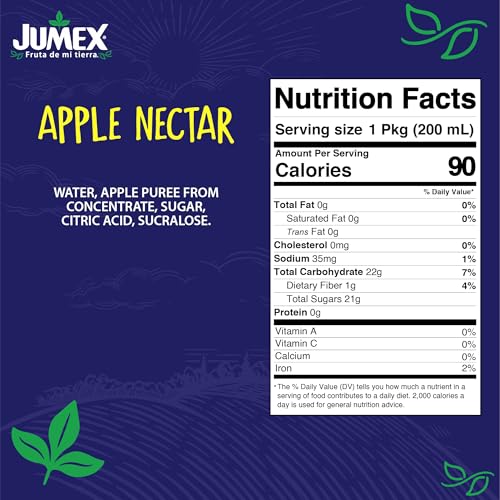 Jumex Apple Nectar kid-friendly lunchbox packaging for easy packing