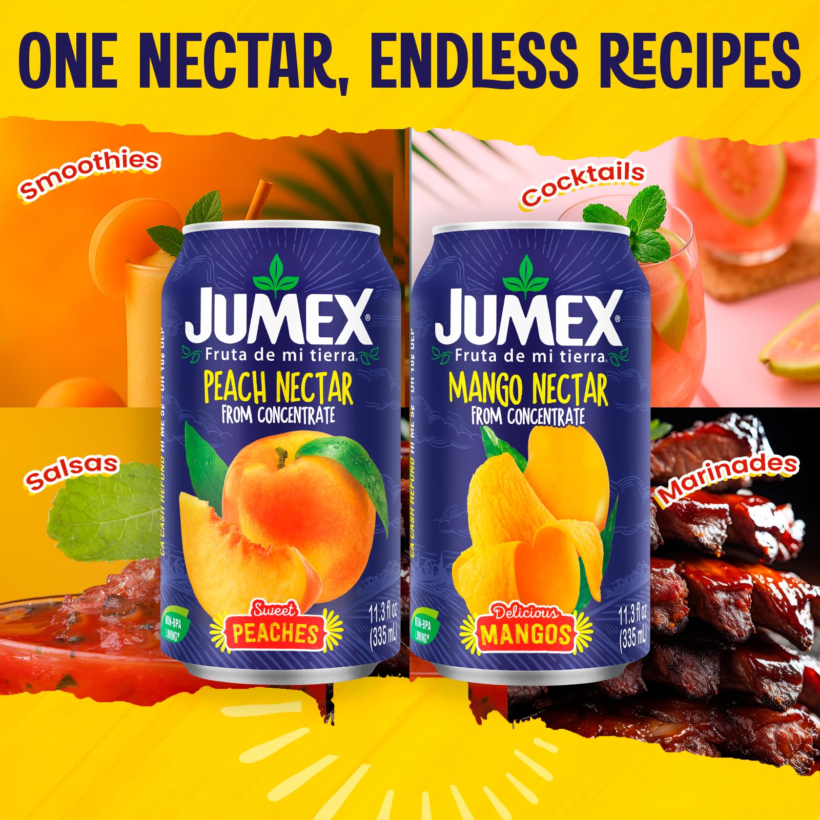 Jumex Kids lunchbox drink provides convenient refreshing fruit flavor on the go.