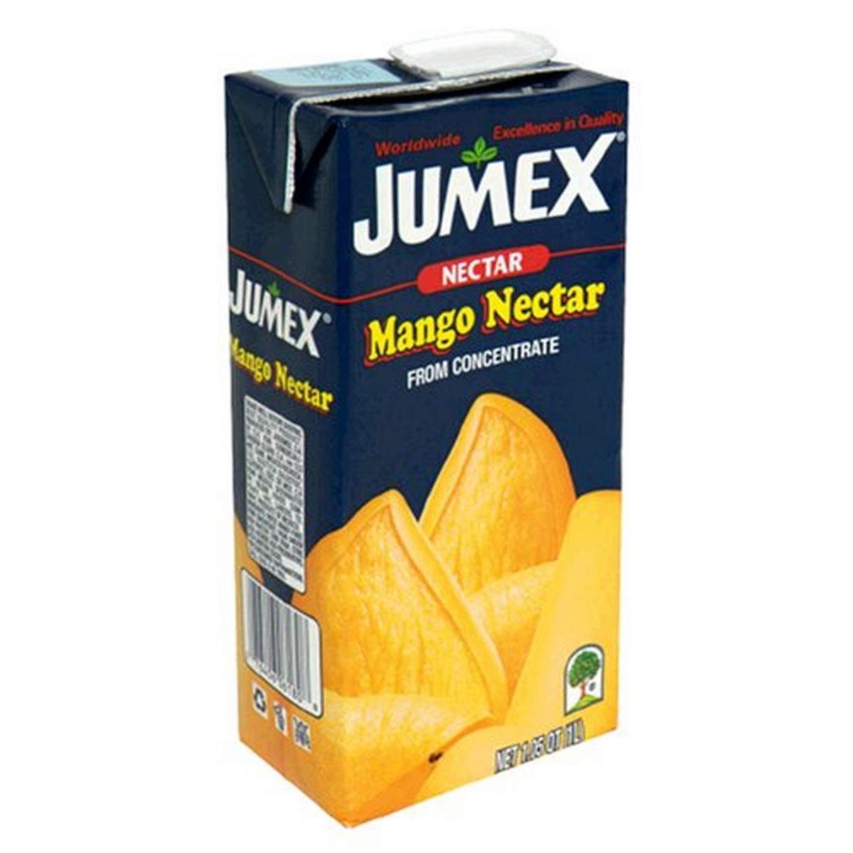 Jumex Mango Multiserve Box front view highlights family-friendly packaging for quick servings.