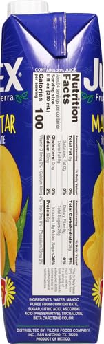 Jumex Mango Multiserve Box pour in action demonstrates convenient refills.