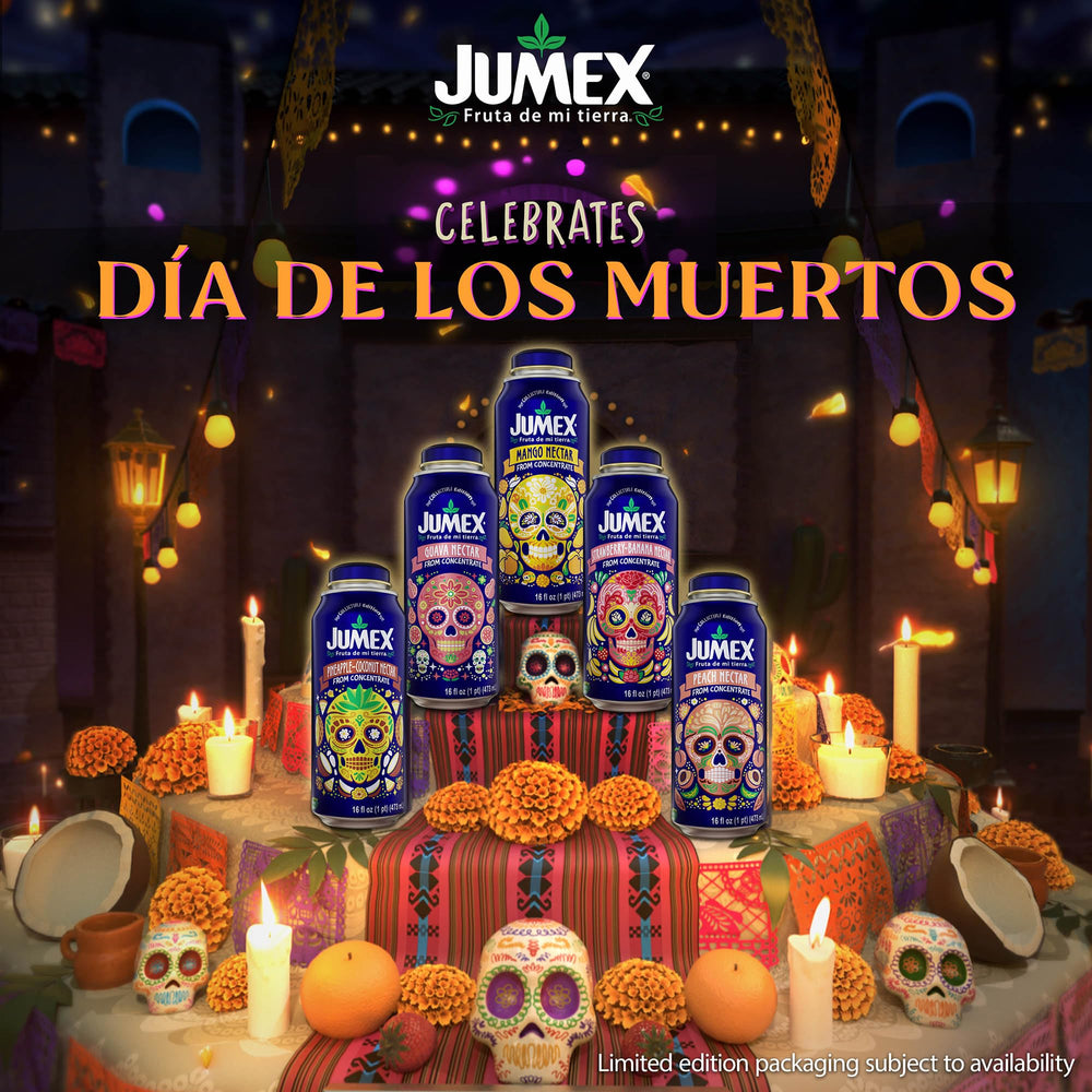 Jumex popsicle-ready nectar frozen into refreshing peach treats.