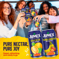 Jumex Strawberry Banana Nectar bulk-pack can for pantry-friendly tropical flavor