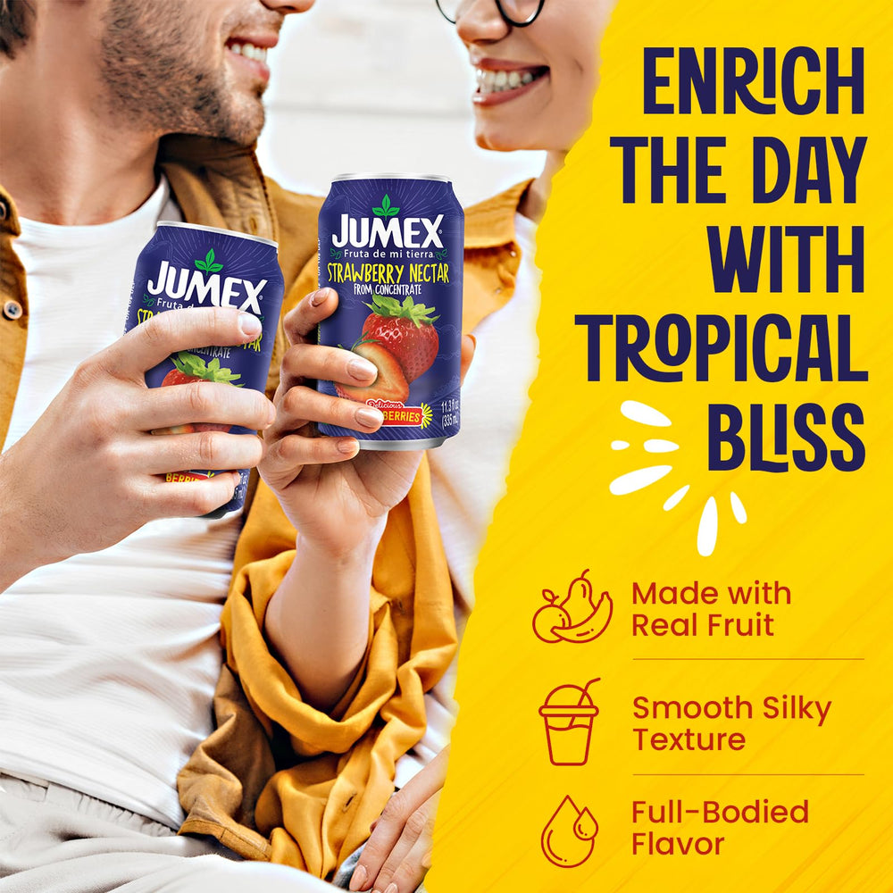 Jumex Nectar in a school lunchbox showing convenient on-the-go freshness