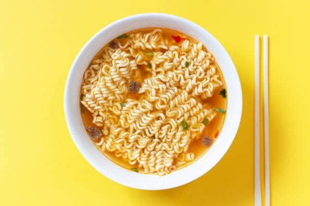 Ramen broth with June Moon seasoning adding depth and aroma