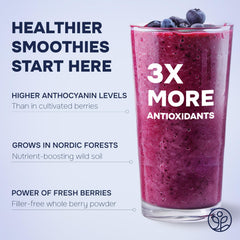Jungle Powders organic certifications label emphasizes EU USDA organic quality.