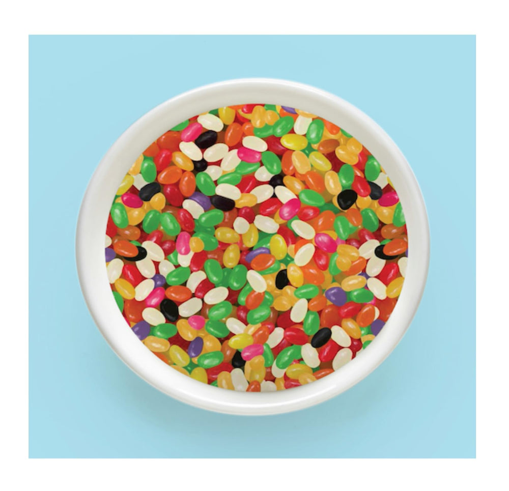 Just Born Jelly Beans travel lightweight for anytime snacking.