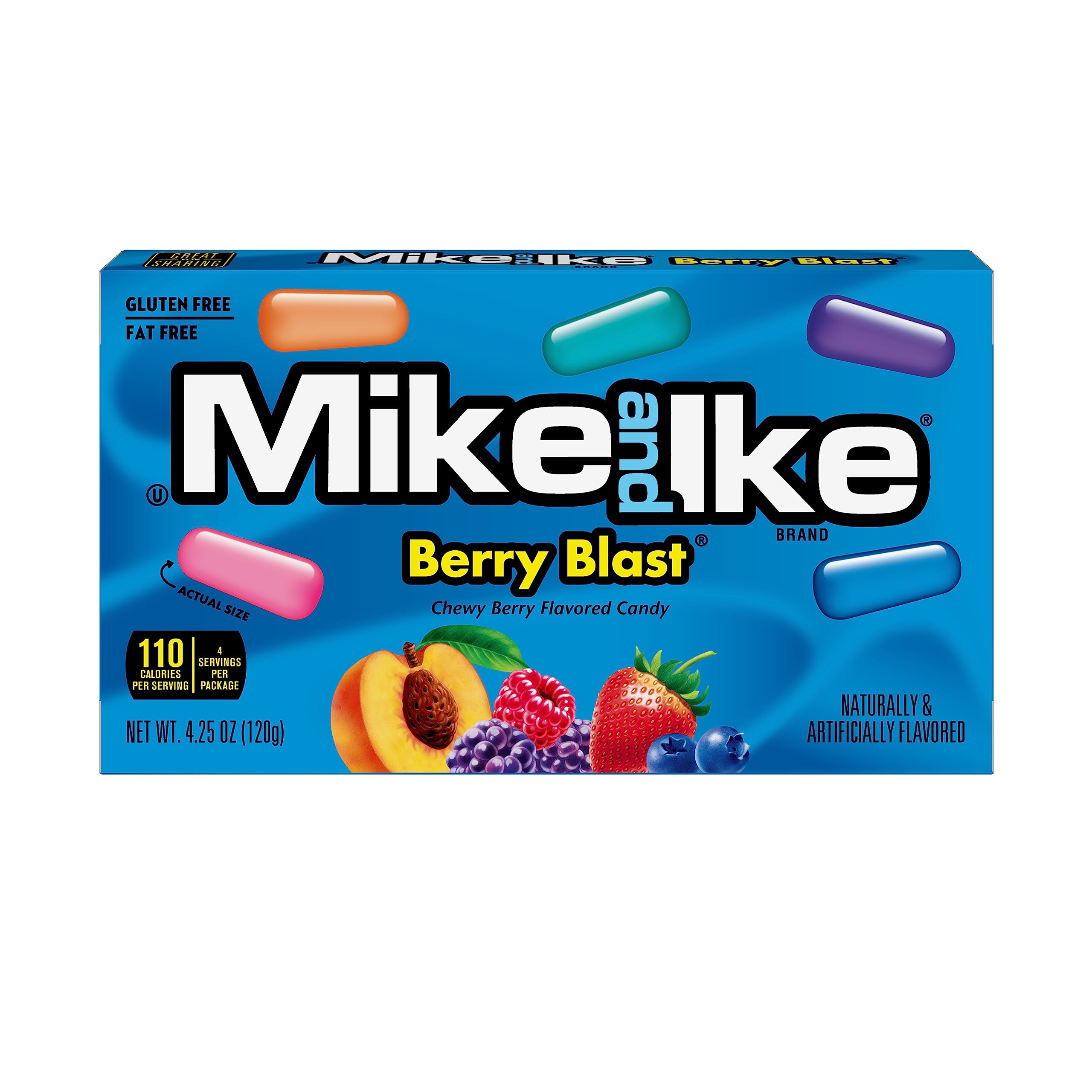 Just Born Mike and Ike Berry Blast theater box for movie night