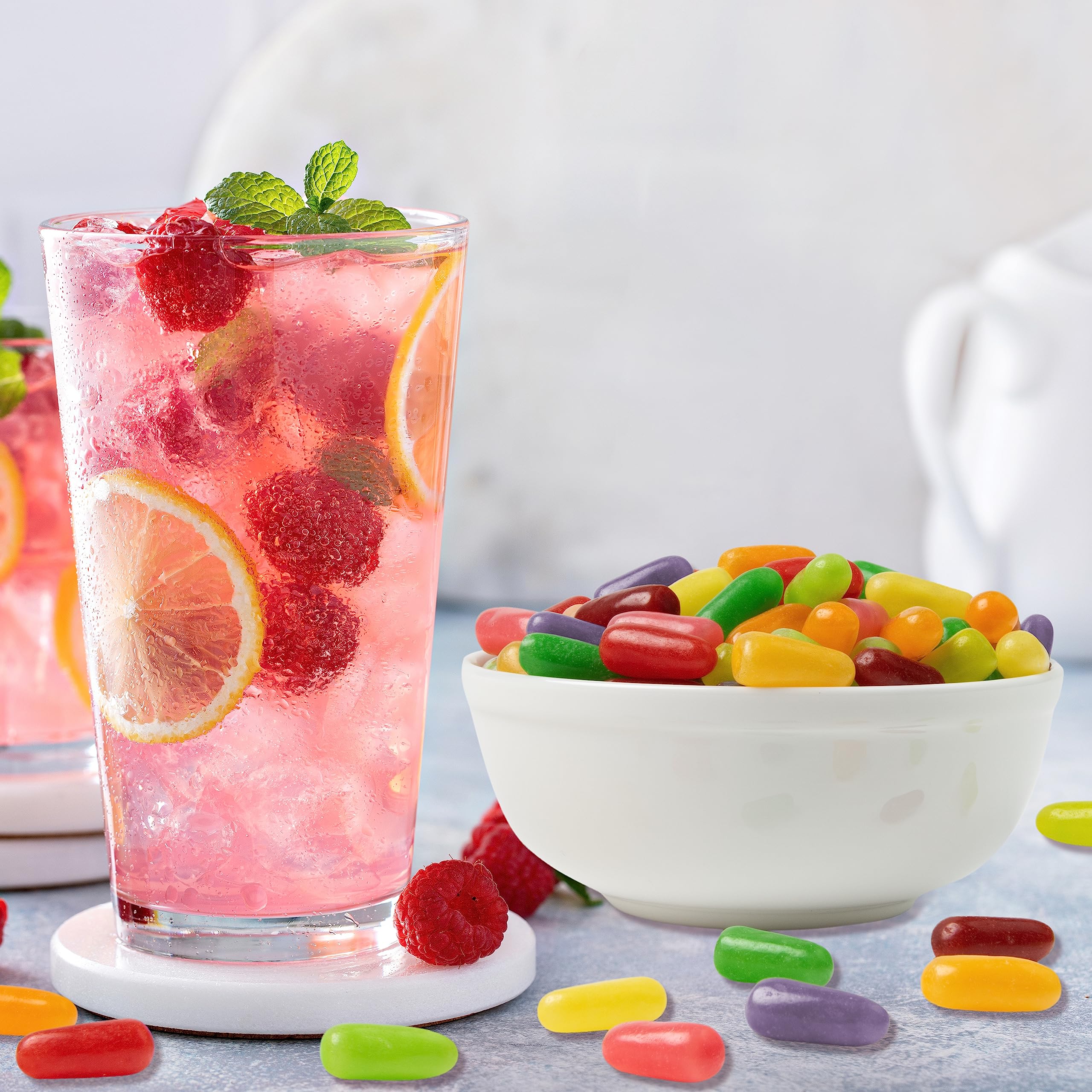 Movie night cue with Mike and Ike Mega Mix Sour for family fun.