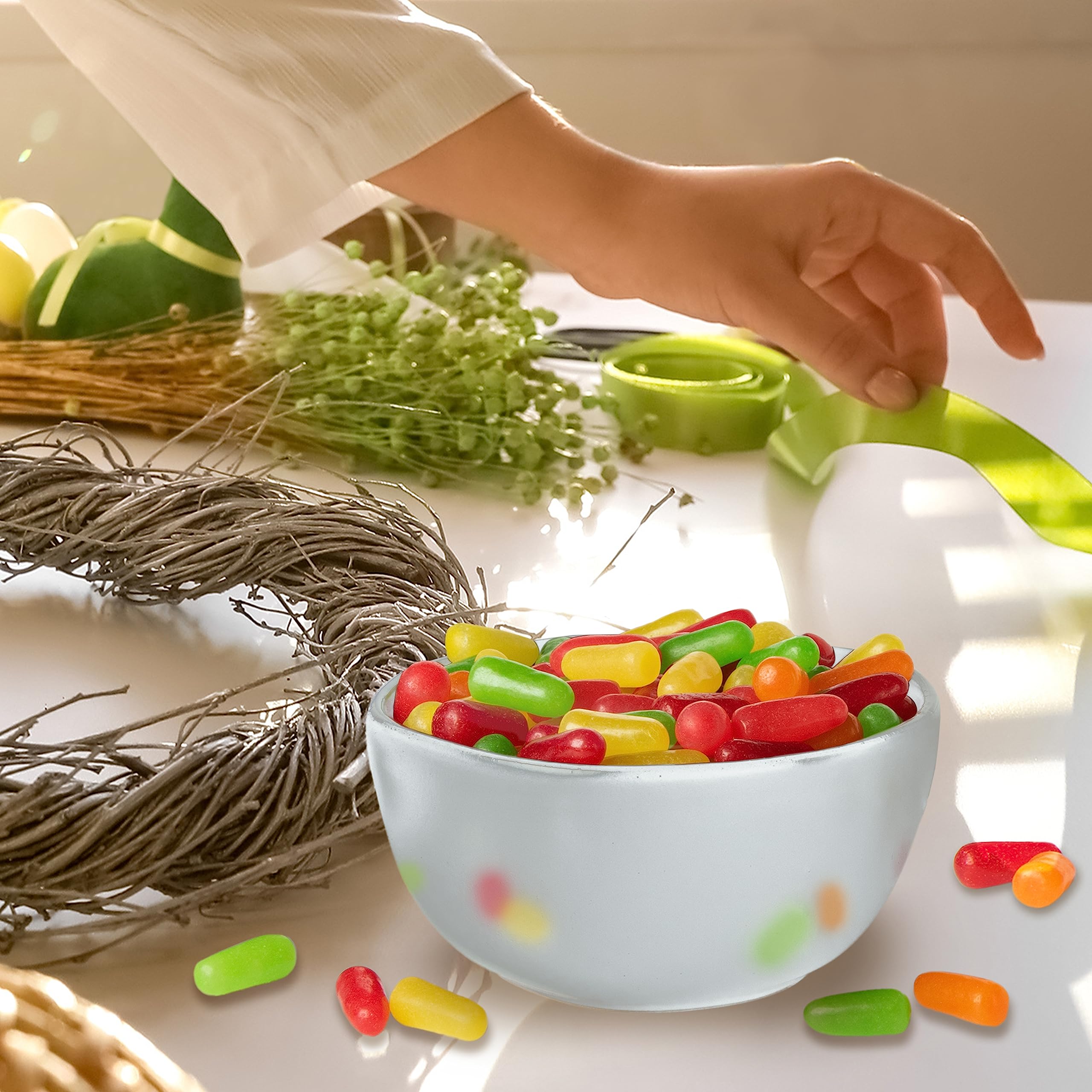 Just Born Mike and Ike Original Fruits in-hand for quick portable fruity energy