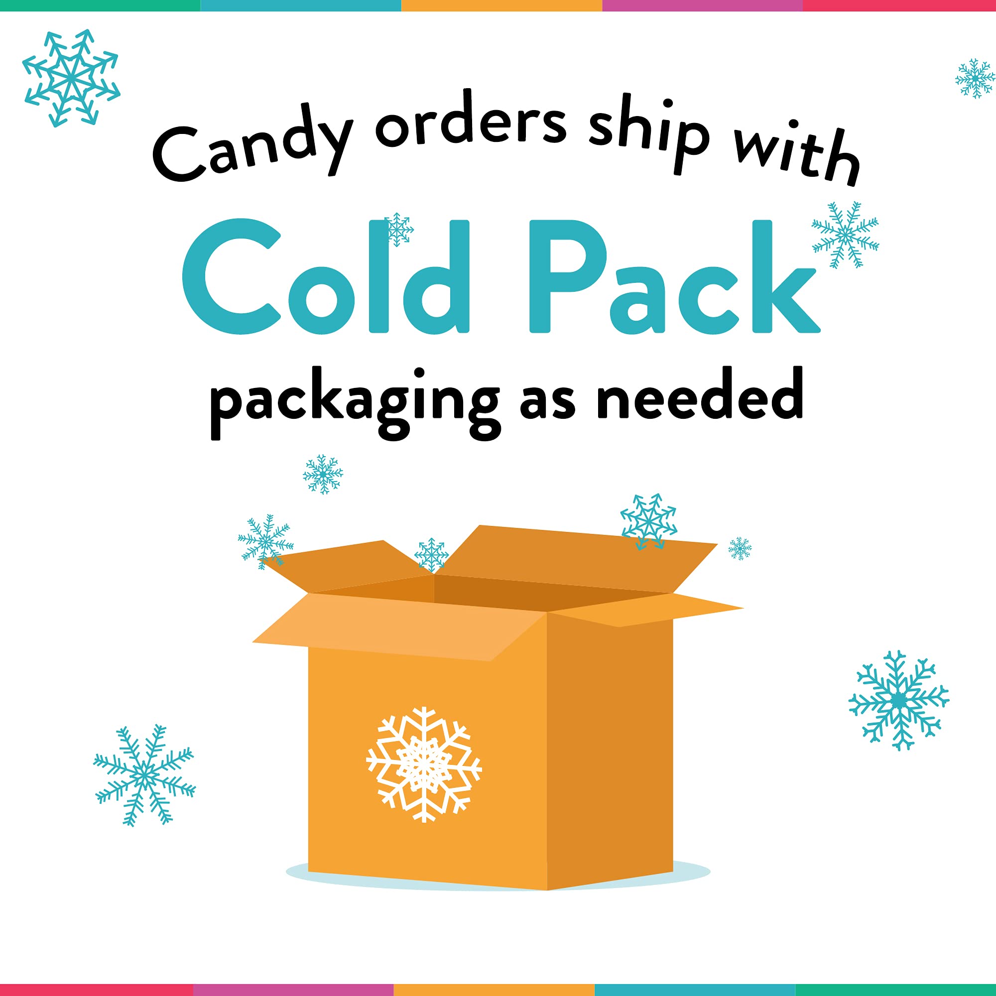 Just Candy individually wrapped pieces, perfect for party favors and lunchboxes.