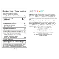 Just Candy jelly beans feature vibrant colors for weddings and showers.