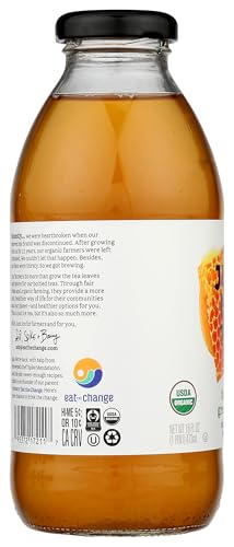 Just Ice Tea Green Honey Organic kitchen scene suggests pantry versatility