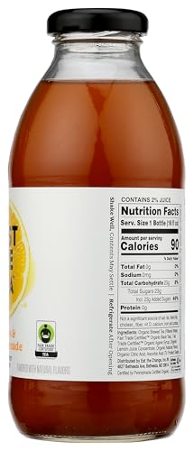 Just Ice Tea organic ingredients and citrus notes, premium feel in every sip.