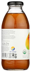Just Ice Tea Tea White Mango Organic ice-cold serve perfect for summer gatherings.