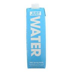 Just Water Water Spring bottle, front view, ideal for everyday hydration and cooking