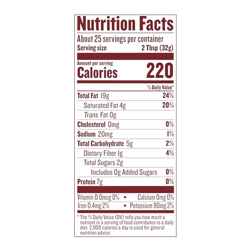 Justins Butter Peanut Crunchy pantry setup, 28 oz jar for everyday use.