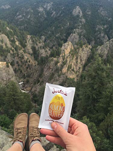 Travel-friendly Justin's squeeze pack with honey-peanut flavor