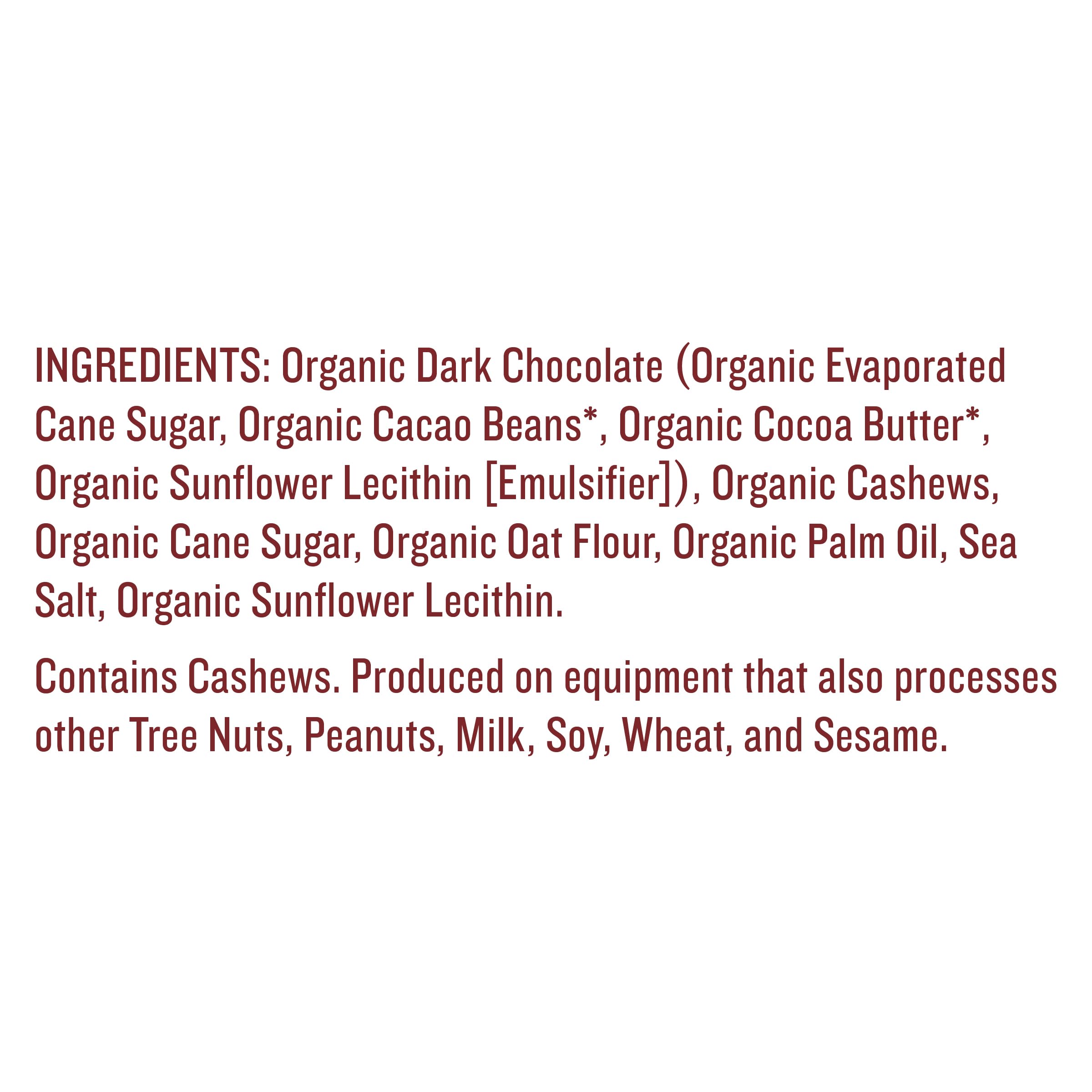 Justin's organic cocoa label on dark chocolate cups signaling premium ingredients.