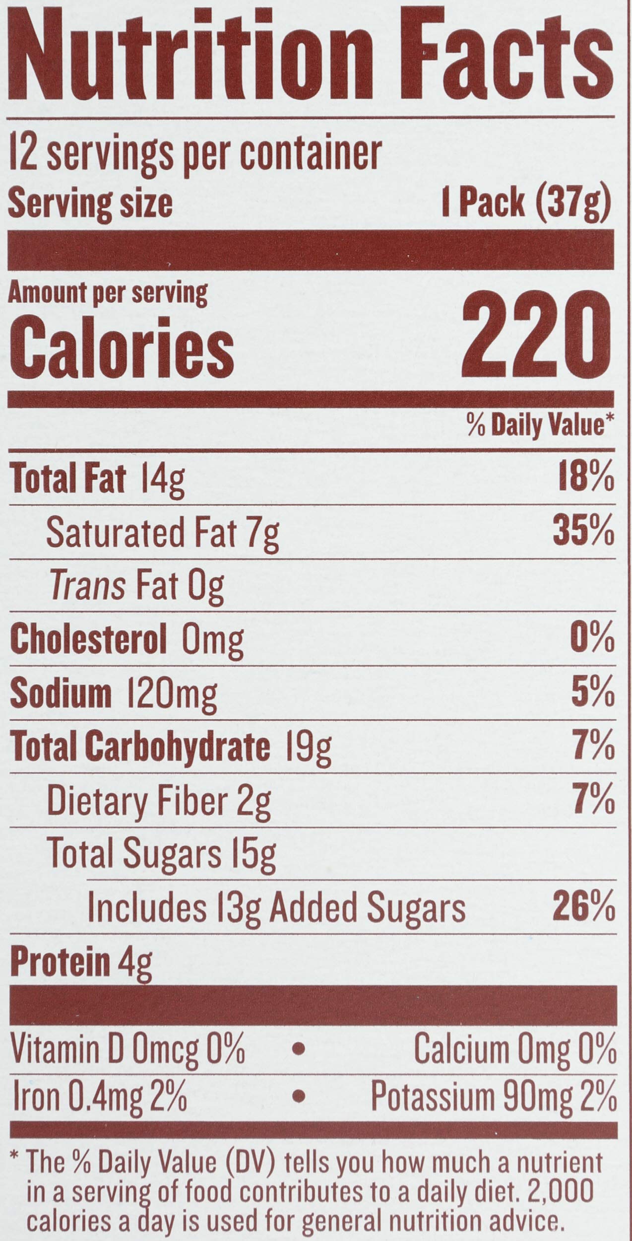 Justin's organic dark chocolate crispy peanut butter cups ingredients list emphasizes simple organic components.