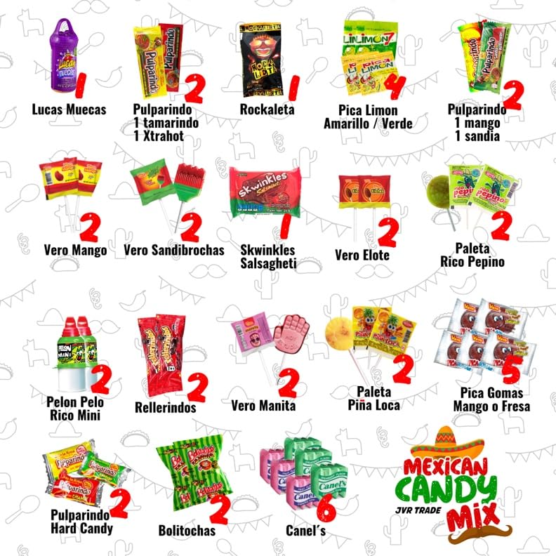 JVR TRADE Pulparindo Yellow candy with tamarind and chili, zesty.