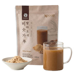 K Food Korean Food misugaru package front view showing wholesome grain blend for nutrition