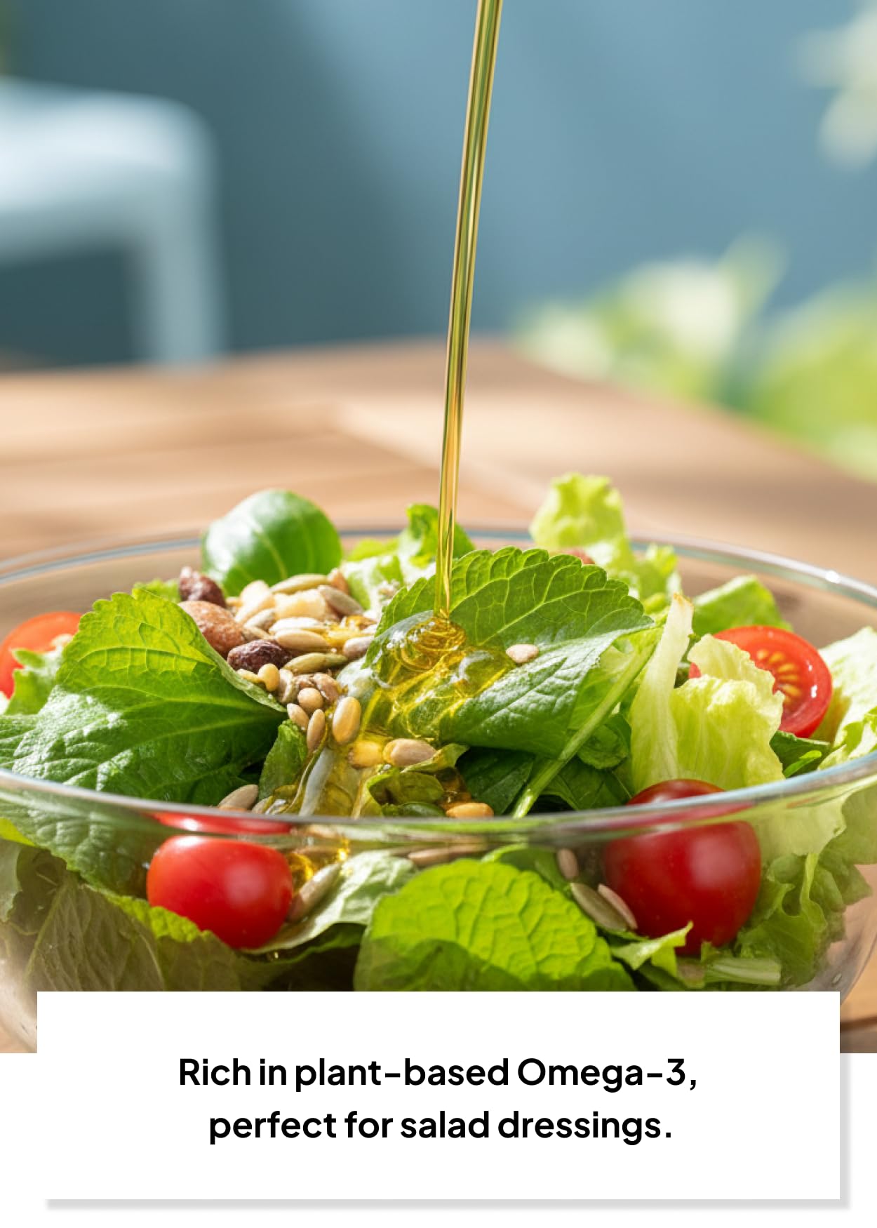 K Food Korean Food Perilla Oil dressing enhances salads with nutty aroma