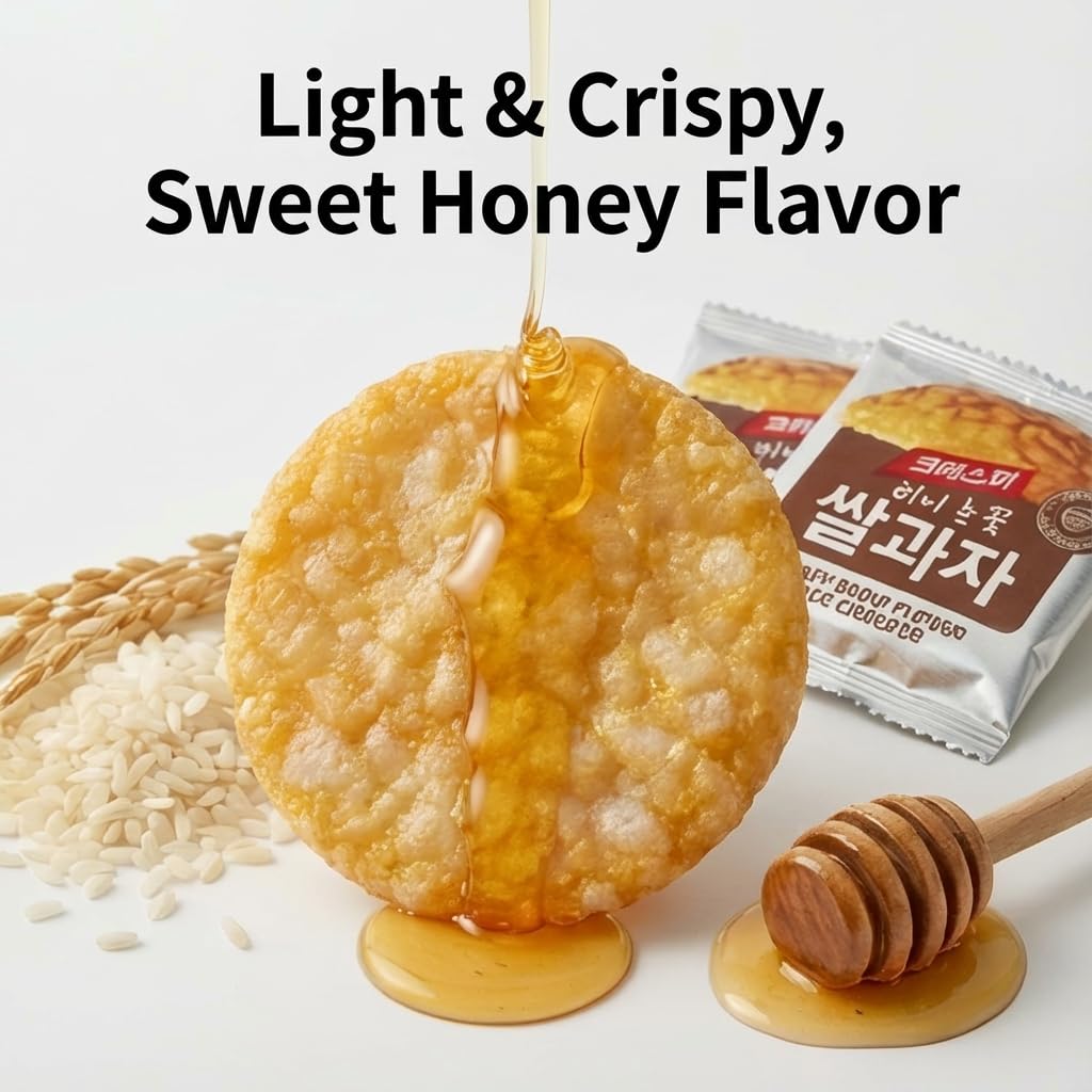 K-Herb honey round crackers with tea pairing for light snacking.