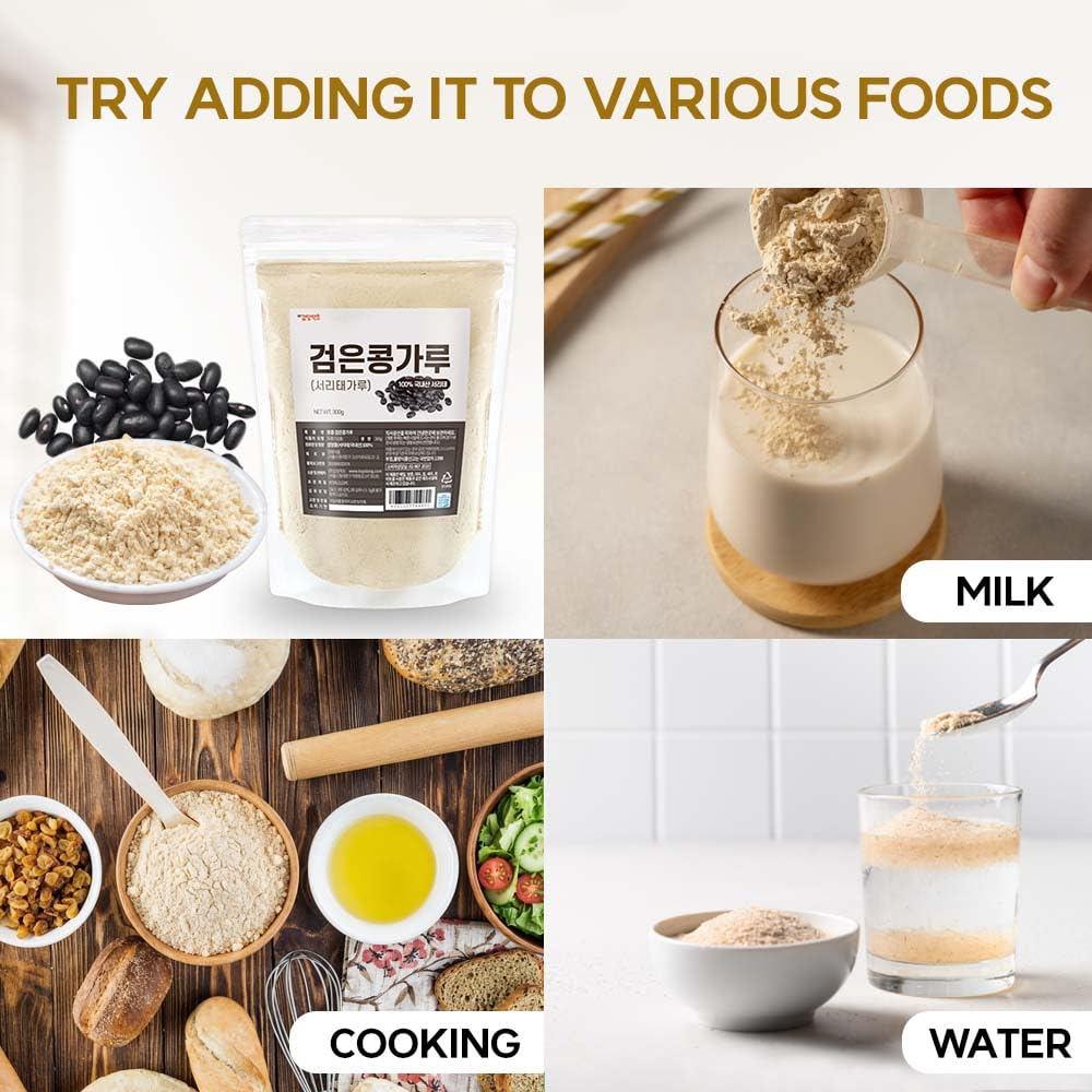 Versatile use: powder sprinkled on porridge for extra texture