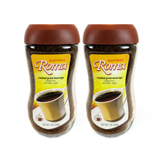 Kaffree Roma roasted grain brew in a mug with a warming aroma.
