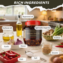 Noodles and Kah's Journey chili oil for vibrant heat and depth