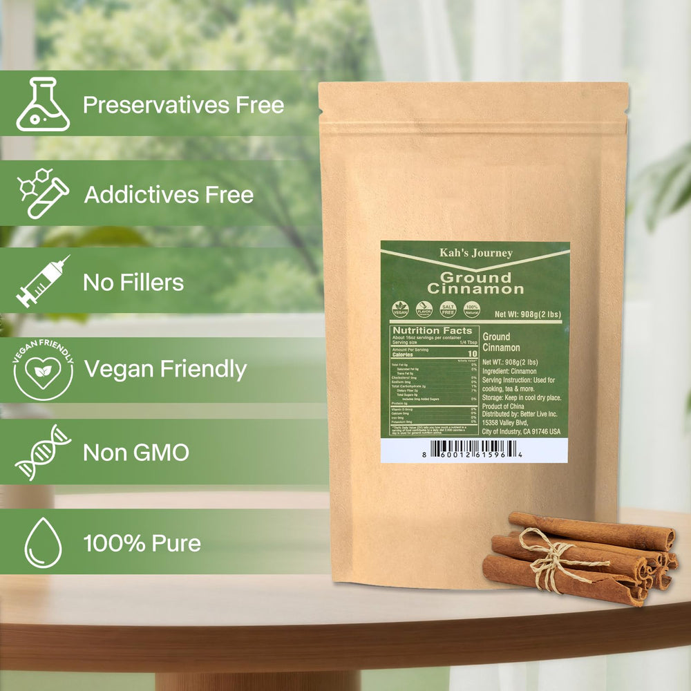Kah's Journey resealable bulk bag keeps freshness for frequent cooks.