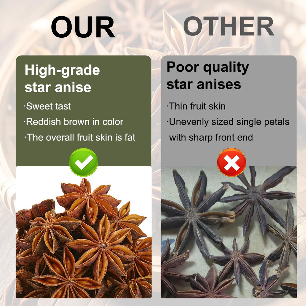 Kah's Journey star anise whole used in soups and stews