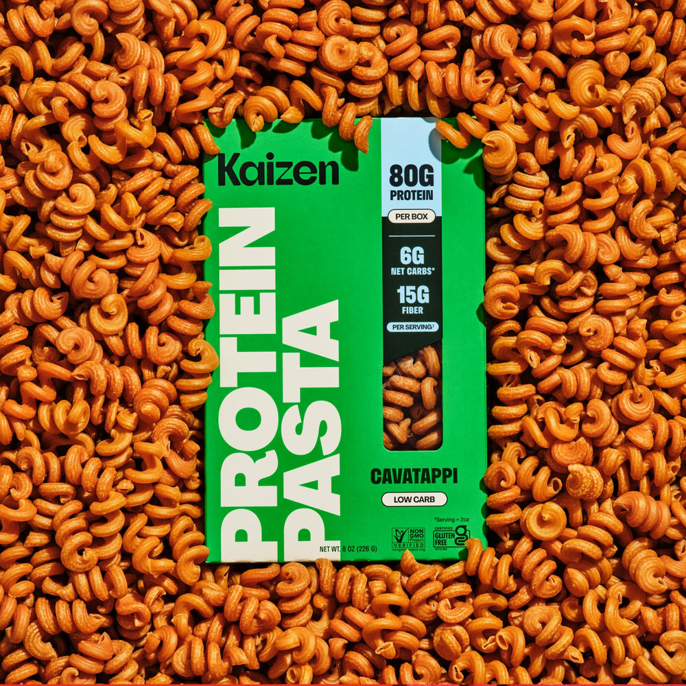 Kaizen Keto-friendly Cavatappi cooked image demonstrates versatility for meals.