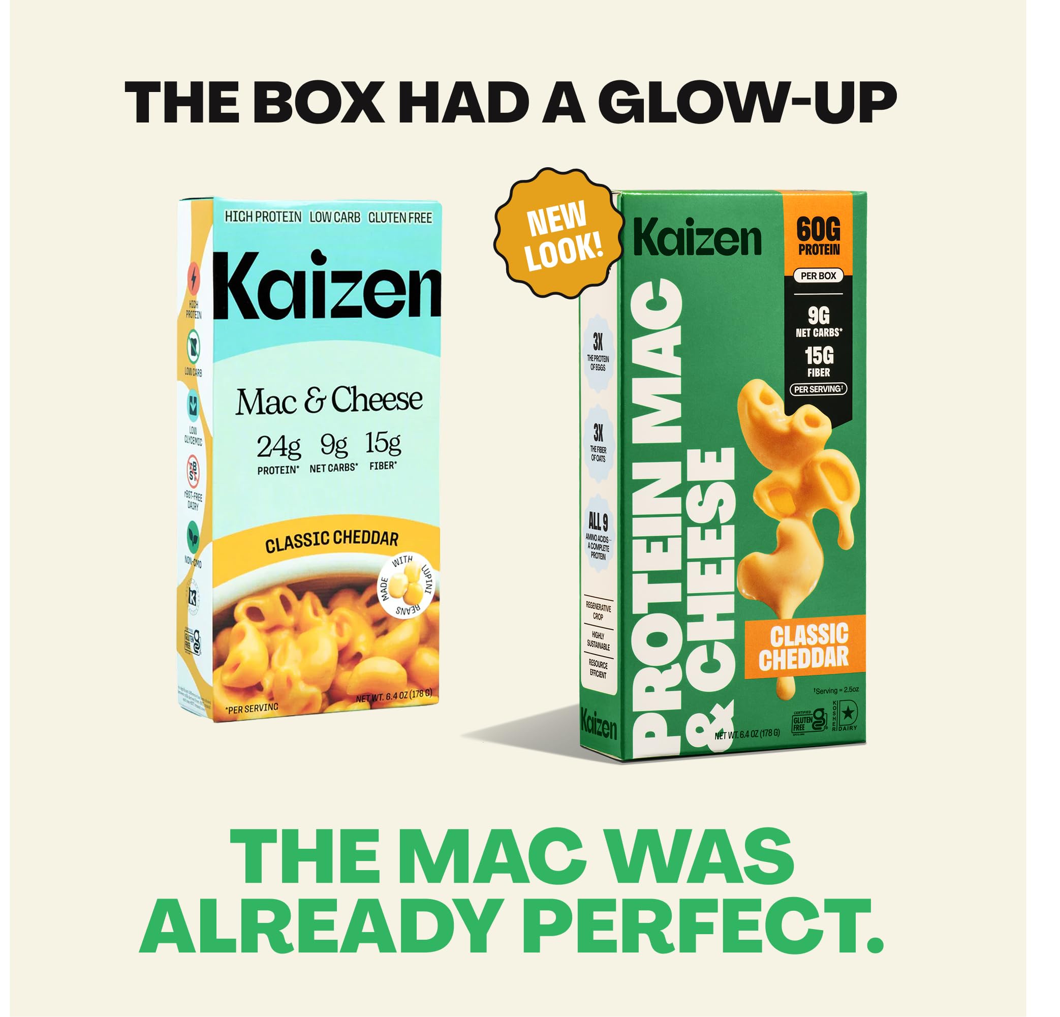 Low-carb keto-friendly Mac & Cheese serving on plate for a quick meal