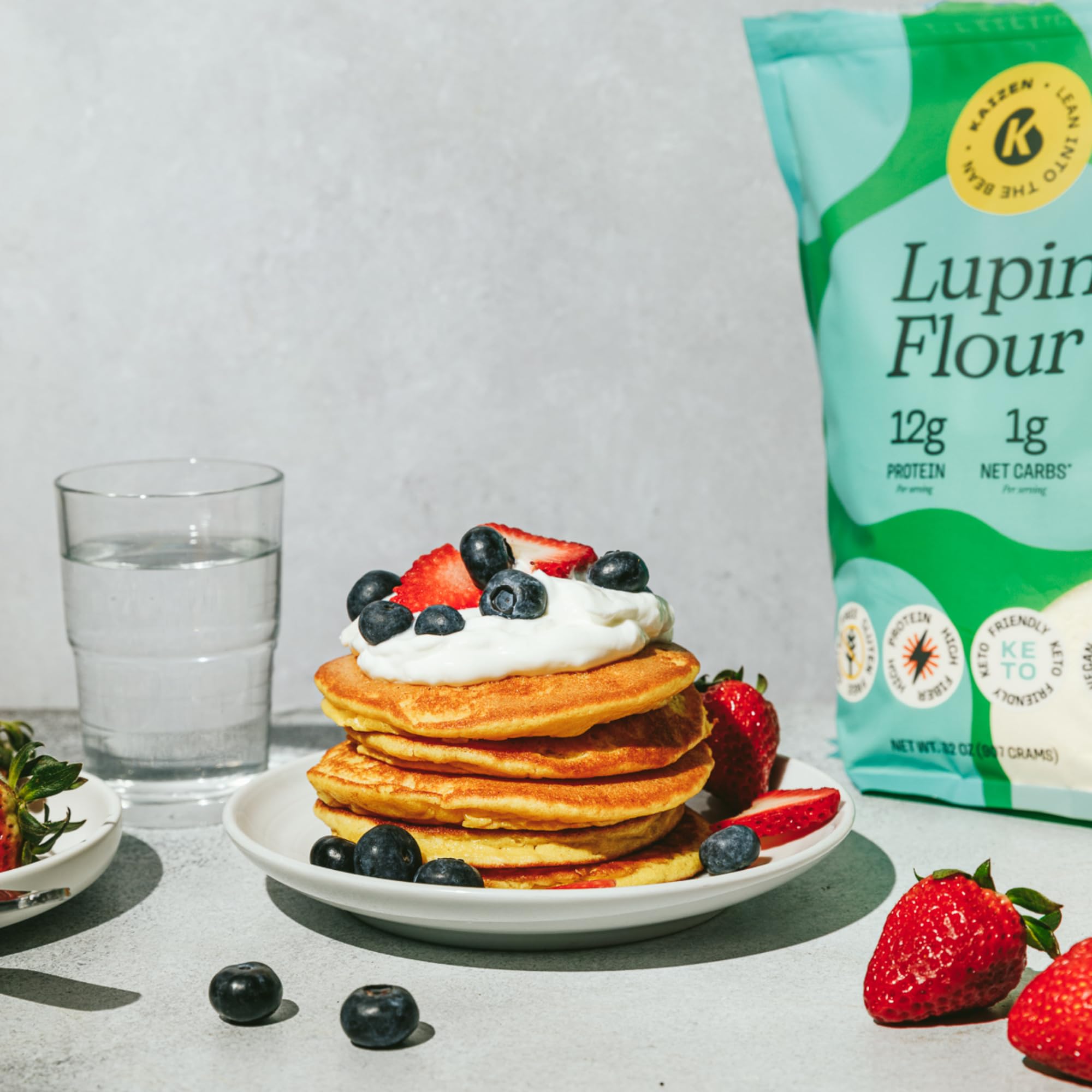 Kaizen Lupin Flour cookie dough ready-to-bake imagery